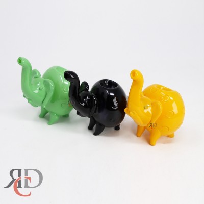 ANIMAL PIPE ELEPHANT ASST COLORS ANML450 1CT